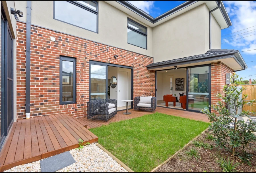 george group australia private villa backyard