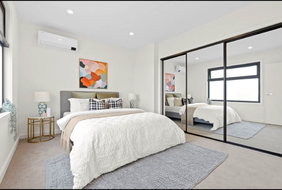 george group australia private villa bedroom wardrobe