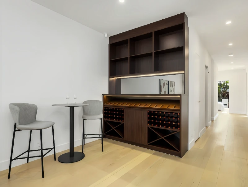 george group melbourne private villa bar cabinet