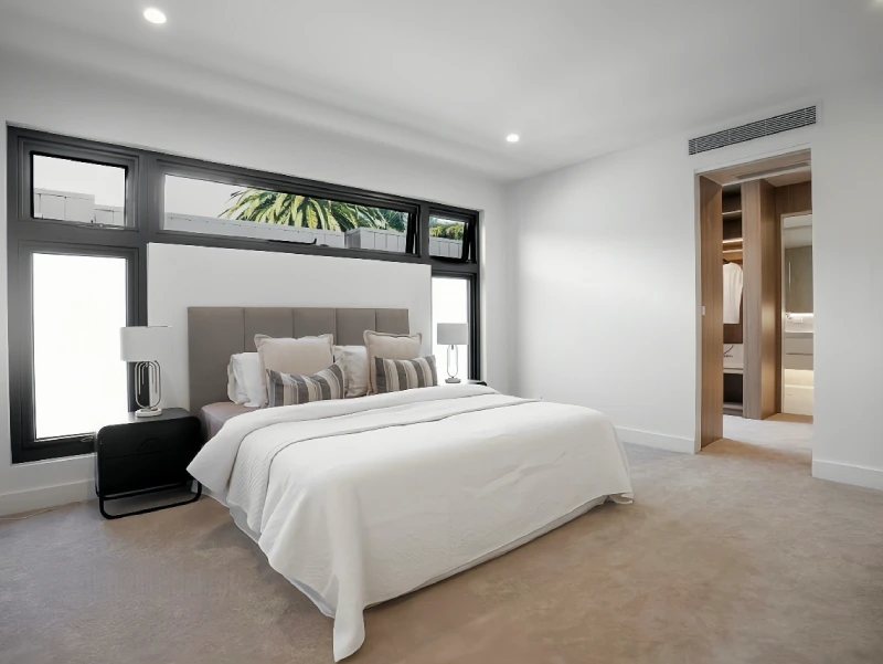 george group melbourne private villa bedroom