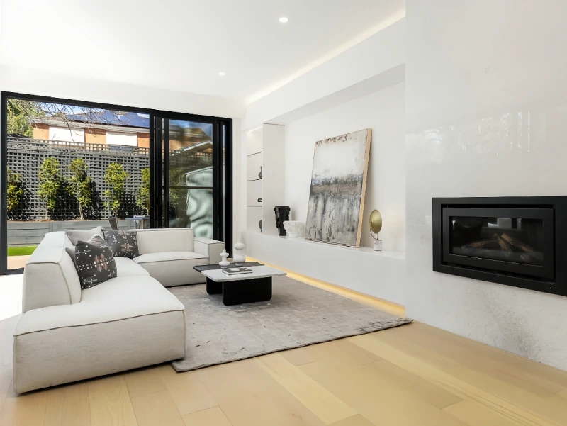george group melbourne private villa living room
