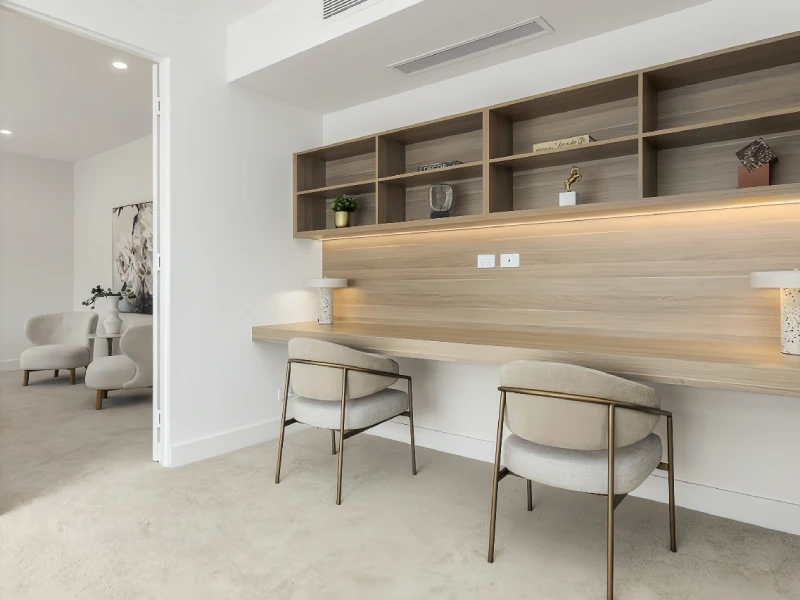 george group melbourne private villa study area