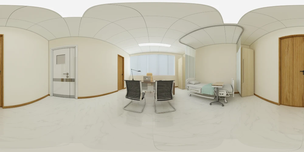 senegal hospital reception design reference