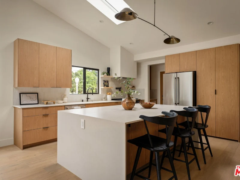 usa private residence open plan kitchen cabinets george group